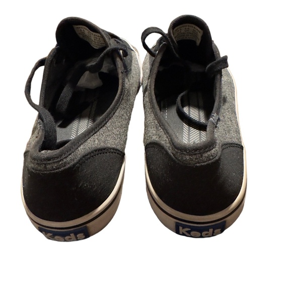 Keds Womens Black And Gray Canvas Lace-Up Low-Top Sneakers Size 8.5 - Picture 5 of 7
